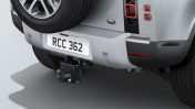 Ceres Silver Satin, Tow Eye Cover - Electrically Deployable Tow Bar and Detachable Tow Bar