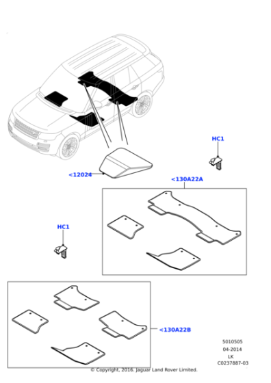 Premium Carpet Mat Set - Espresso, LHD, LWB