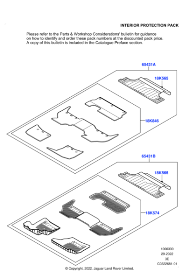 Loadspace Rubber Mat - 130, 8 Seat