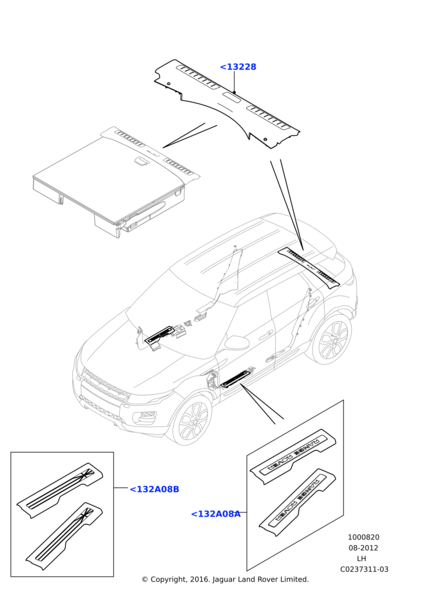 Interior Styling - Range Rover Evoque 2011-2018