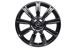 Alloy Wheel - 21" Style 9001, 9 spoke, Gloss Black