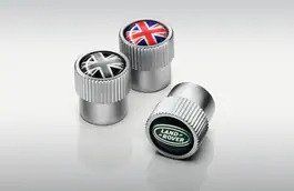 Union Jack Styled Valve Caps