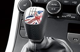 Gear Shifter - Union Jack, Colour, Manual 