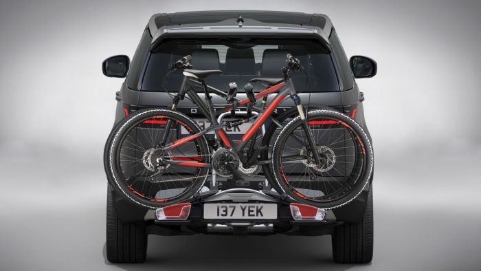 Land Rover Tow Bar Mounted 2 Cycle Carrier, RHD