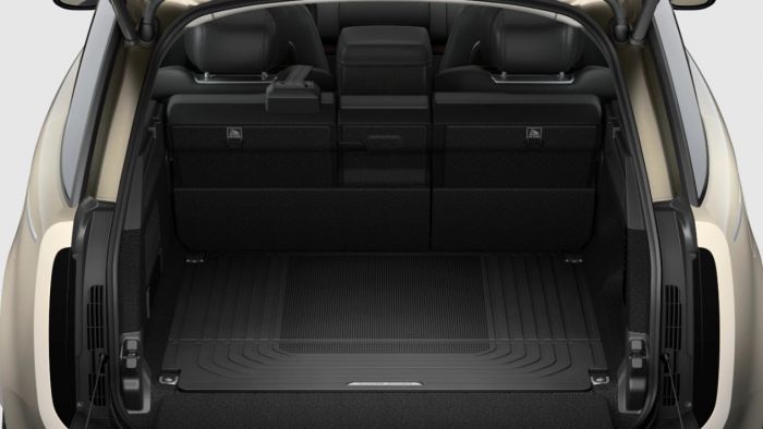 ANTIMICROBIAL LOADSPACE RUBBER MAT, LWB, 5 SEAT