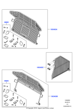 Range Rover Sport Luggage Partition - Half Height