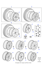 Locking Wheel Nut Kit - For Alloy Wheels with Stainless Steel finish