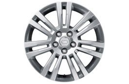 Alloy Wheel - 19" 7 Spoke, 'Style 704', with Sparkle Silver finish