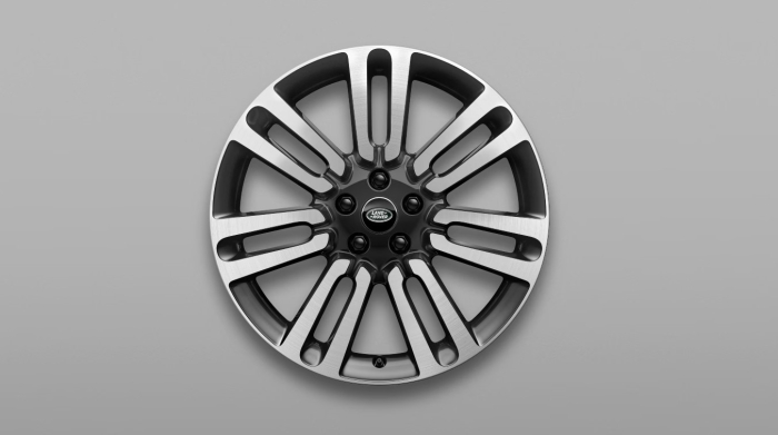 21" Alloy Wheel, Style 7021, Diamond Turned finish