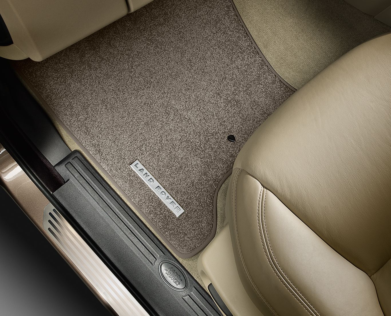 Mat | Set – Luxury Land Carpet Nutmeg, RHD Rover Accessories
