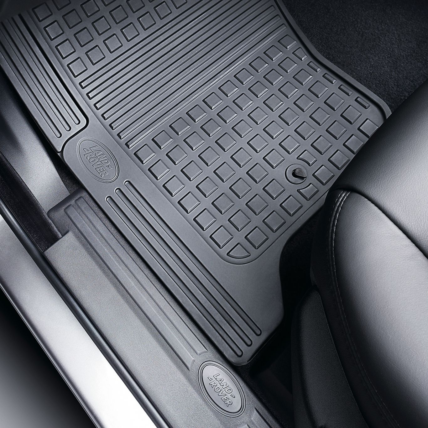 Rubber Mat Set - LHD, First and Second Row | Land Rover Accessories