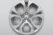 Alloy Wheel - 18" Style 5074, 5 split-spoke, Gloss Sparkle Silver