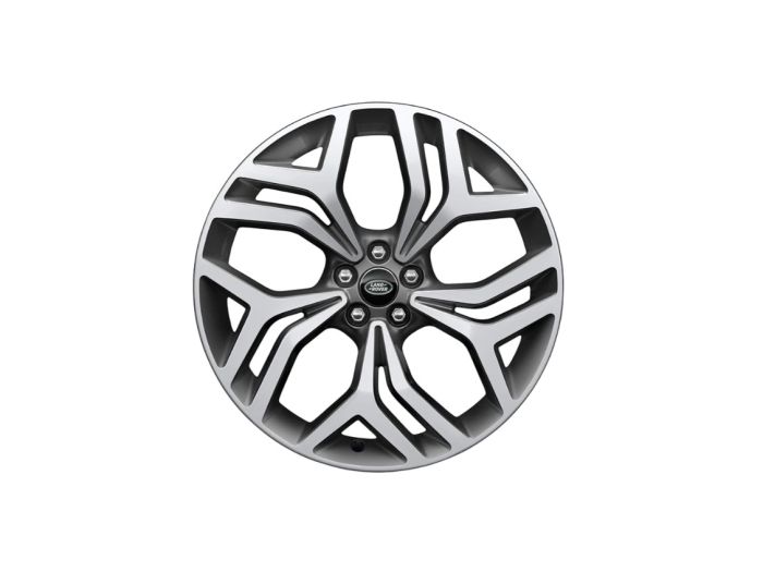 Alloy Wheel - 21" Style 5047, 5 split-spoke, Diamond Turned finish
