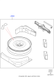 Space Saver Spare Wheel Kit - Coil Suspension