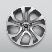 Range Rover Evoque 2019 Alloy Wheel - 21" Style 5007, 5 split-spoke, Diamond Turned finish