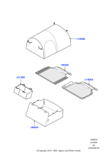 Loadspace Protection Rubber Mat - 5 Seat, 130