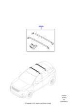 New Range Rover Evoque 2019 Cross Bars