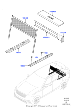 Range Rover Velar Loadspace Partition Net