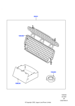 Loadspace Partition - Full Height, Rigid, Range Rover Sport