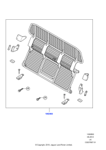 Luggage Partition - Full Height, Executive Class Seating, 18MY onwards