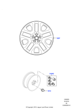 VPLEW0131 - Land Rover Wheel