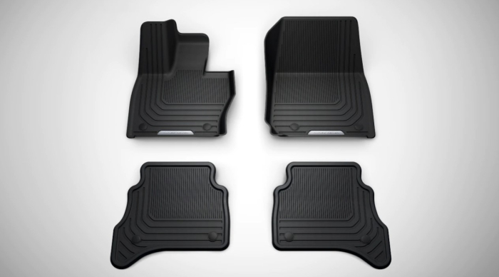 ANTI-MICROBIAL DEEP SIDED FLOOR MATS, LHD, SWB