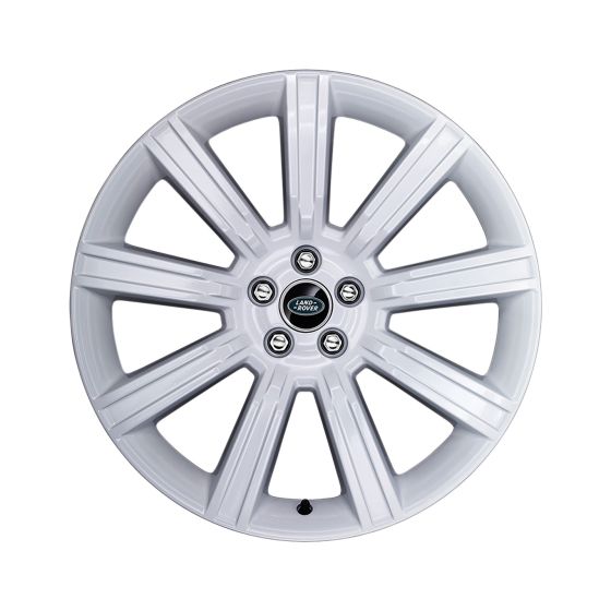 Alloy Wheel - 20" Style 9001, 9 spoke, Forged, Fuji White