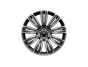 Alloy Wheel - 22" Style 9007, 9 split-spoke, Diamond Turned finish