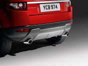 Range Rover 2012 Tailpipe Finisher Kit - Polished, Pair