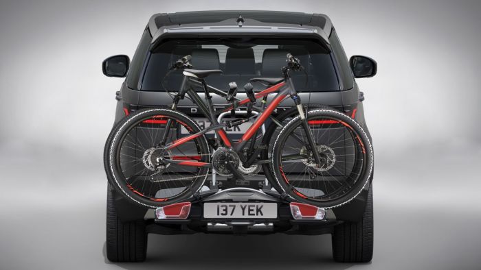 Tow Bar Mounted 3 Cycle Carrier RHD Land Rover Accessories