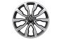 Alloy Wheel - 22" Style 1051, 10 spoke, Diamond Turned with Satin Technical Grey finish