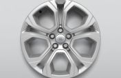 Alloy Wheel - 18" Style 5075, 5 split-spoke, Gloss Sparkle Silver