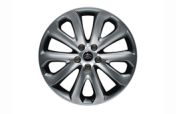 Alloy Wheel - 20" Style 5002, 5 split-spoke, Shadow Chrome