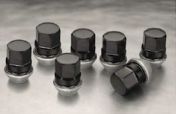 Black Wheel Nut Kit