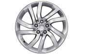 Land Rover Discovery 5 2017 Alloy Wheel - 20" Style 5011, 5 split-spoke, Sparkle Silver