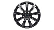 Alloy Wheel - 21" Style 9001, 9 spoke, Gloss Black