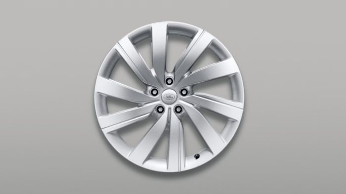 21" Alloy Wheel, Style 5112, Sparkle Silver